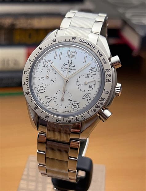 omega speedmaster mother of pearl dial